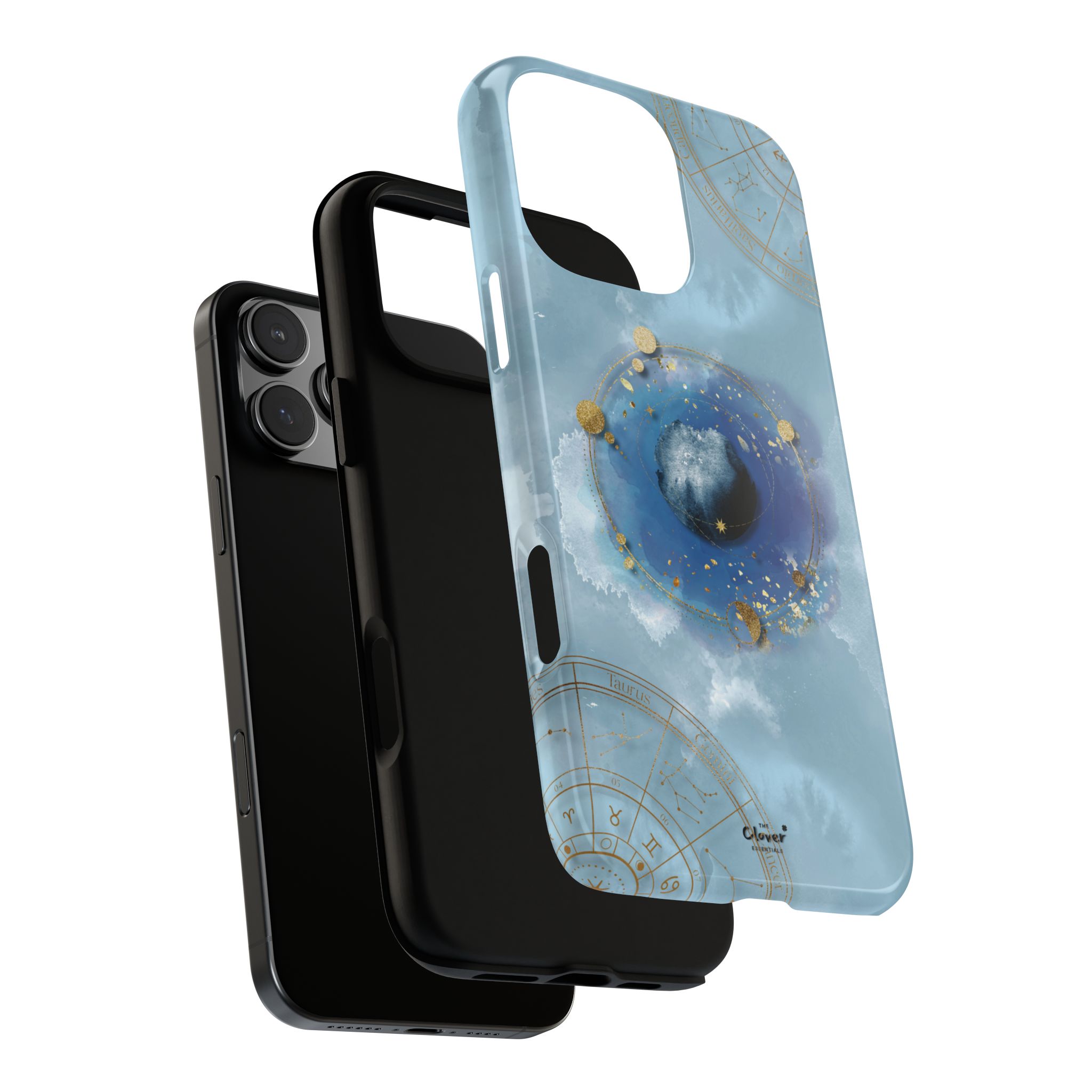 "Celestial Chaos: The Storm Within" Tough Phone Case - Image 3