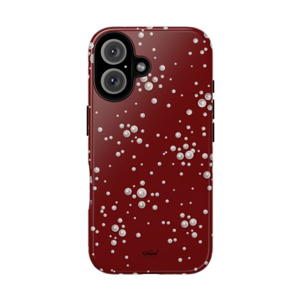 Royal Pearl Pattern Phone Case - Tough Cases for Stylish Protection - Image 111