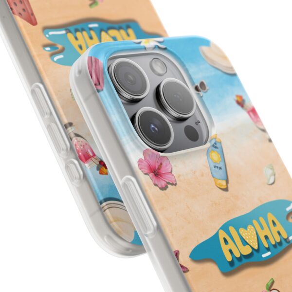 "Aloha" Summer Beach Vibes Flexi Phone Case - Image 222