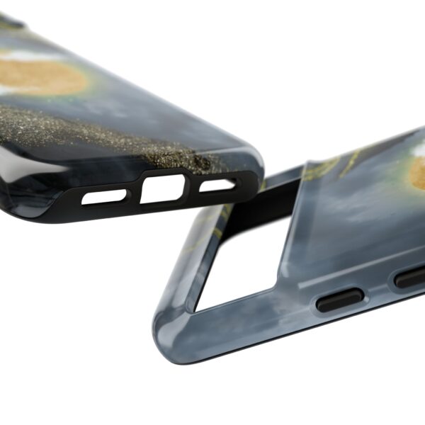 “Light in the Storm” – Sun, Gold, & Grit Tough Phone Case - Image 112