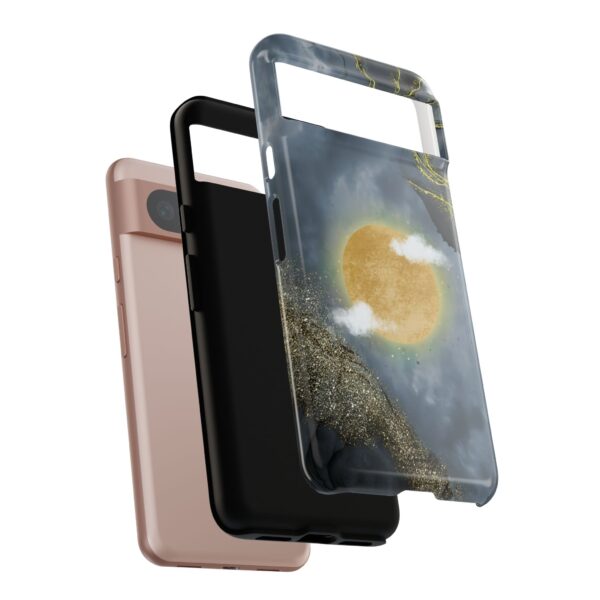“Light in the Storm” – Sun, Gold, & Grit Tough Phone Case - Image 113