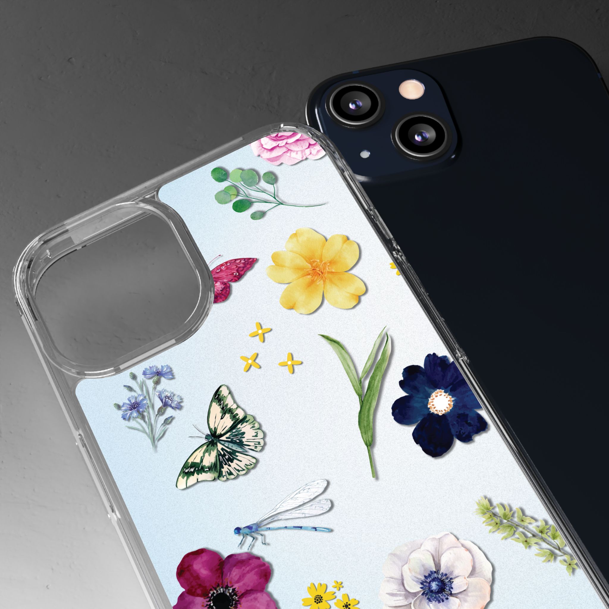 Floral Clear Phone Case - Nature-Inspired Design for Spring & Summer - Image 41