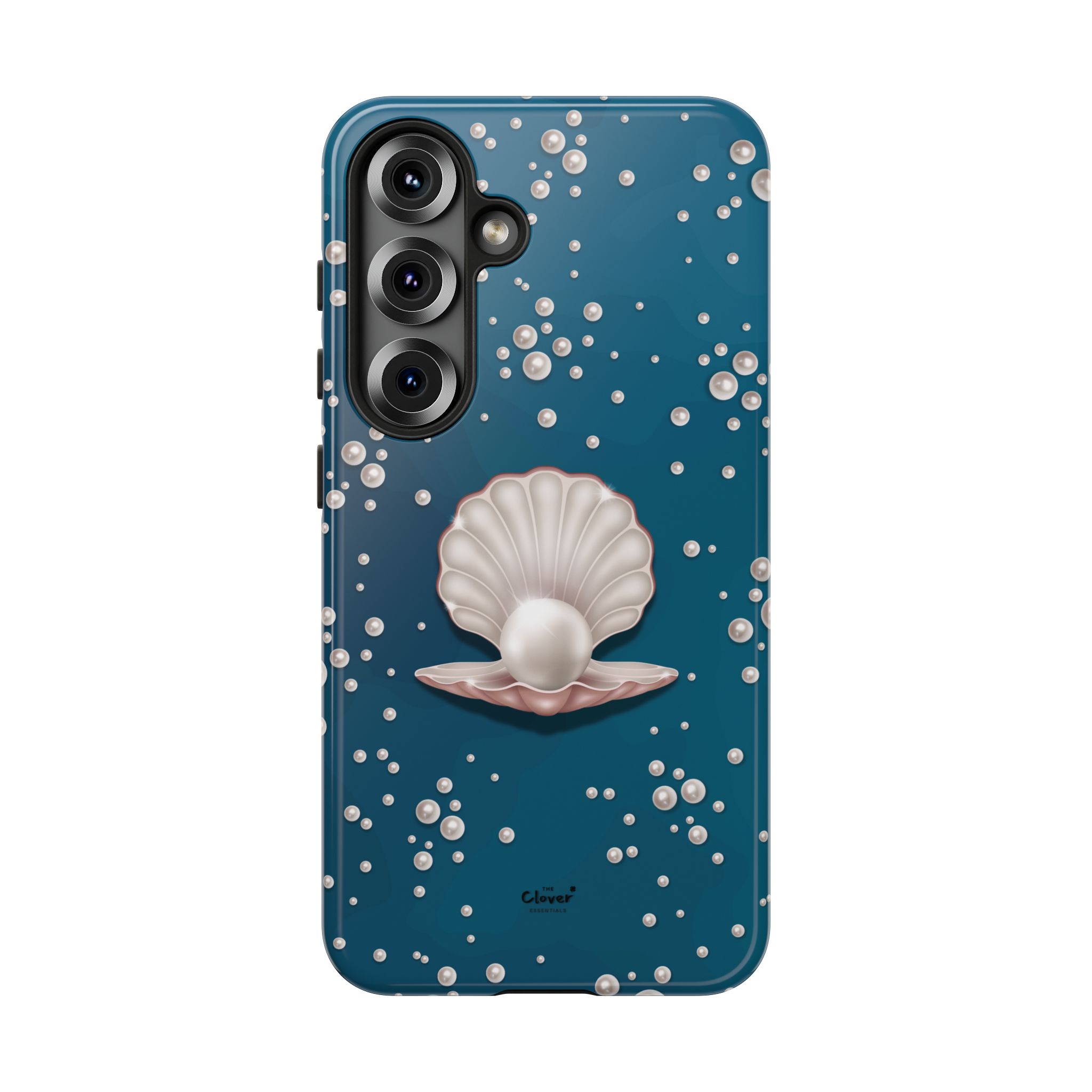 Ocean Princess Pearl Phone Case - Tough Shell with Seaside Design - Image 136