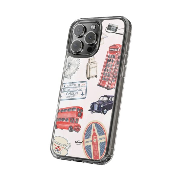 London-Themed Clear Phone Case - Travel Vibes and City Landmarks - Image 77