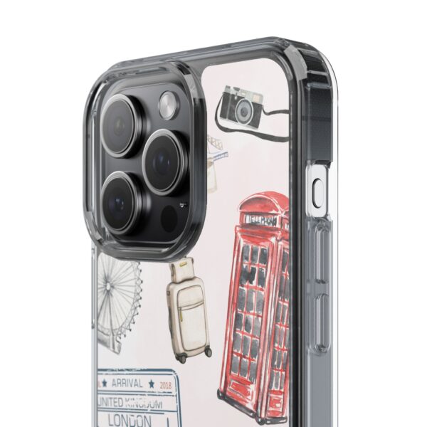 London-Themed Clear Phone Case - Travel Vibes and City Landmarks - Image 95