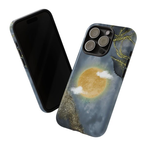 “Light in the Storm” – Sun, Gold, & Grit Tough Phone Case - Image 89