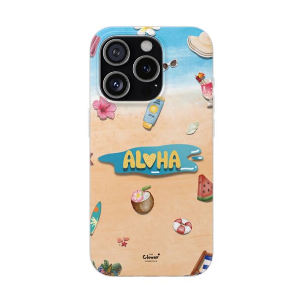 "Aloha" Summer Beach Vibes Flexi Phone Case - Image 220