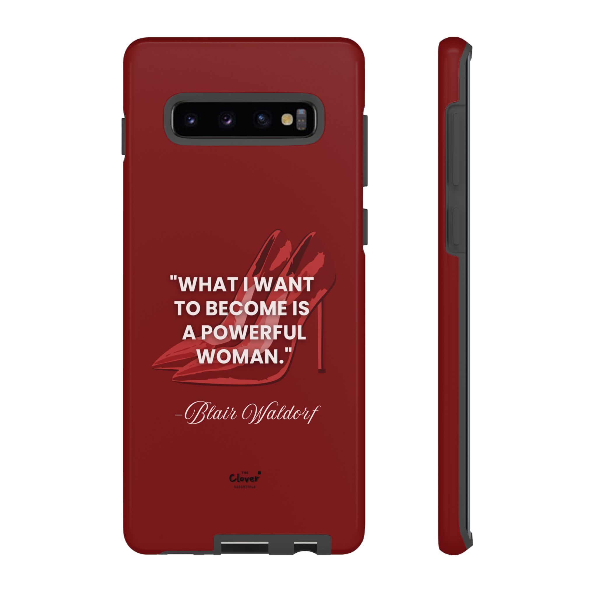 Empowering Tough Phone Case - "What I Want to Become is a Powerful Woman" - Image 6