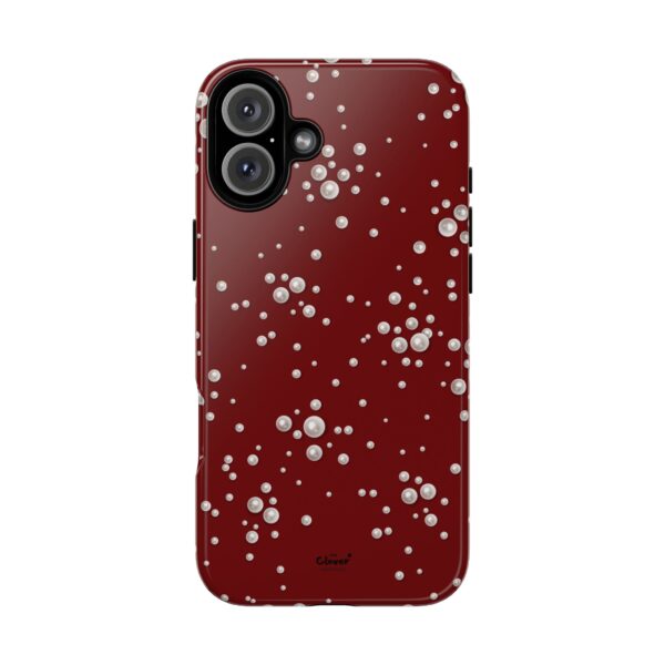 Royal Pearl Pattern Phone Case - Tough Cases for Stylish Protection - Image 115