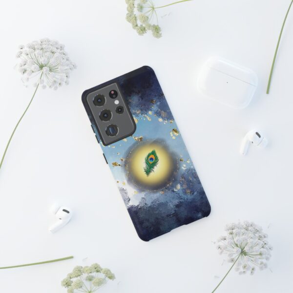 Centered in Chaos – Celestial Feather Tough Phone Case. - Image 31