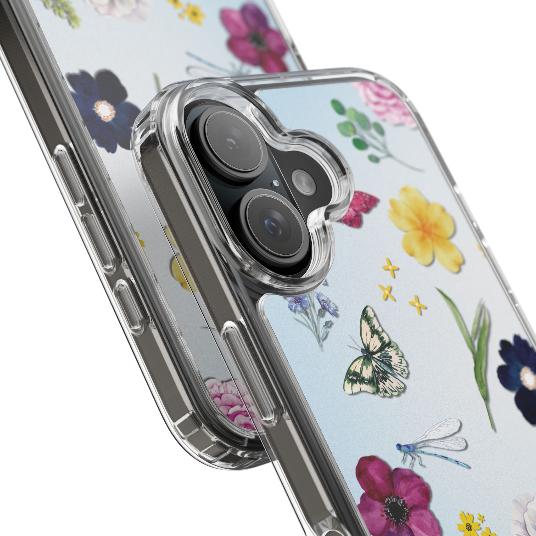 Floral Clear Phone Case - Nature-Inspired Design for Spring & Summer - Image 66