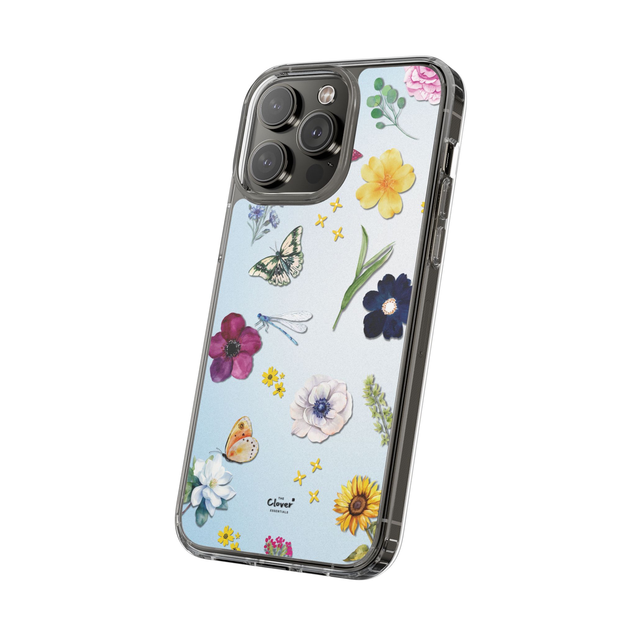 Floral Clear Phone Case - Nature-Inspired Design for Spring & Summer - Image 109