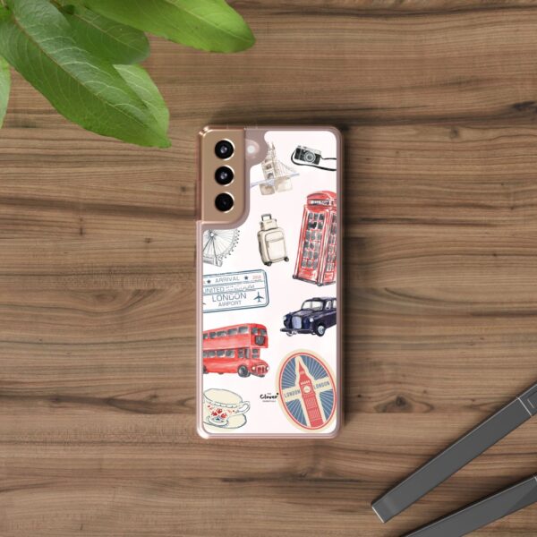London-Themed Clear Phone Case - Travel Vibes and City Landmarks - Image 29