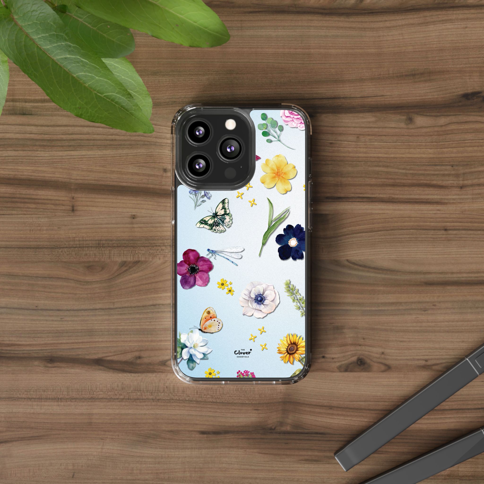 Floral Clear Phone Case - Nature-Inspired Design for Spring & Summer - Image 60