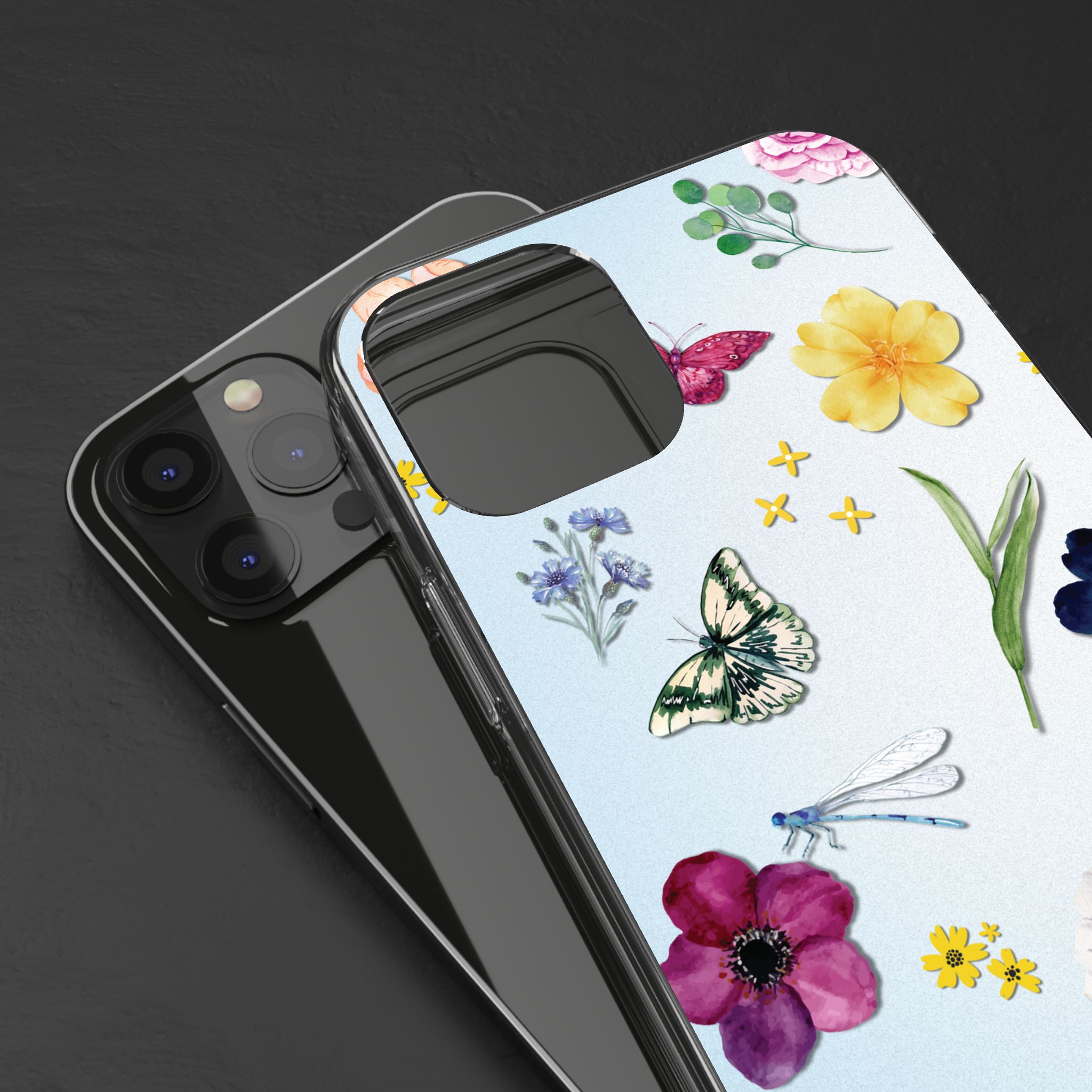 Floral Clear Phone Case - Nature-Inspired Design for Spring & Summer - Image 20