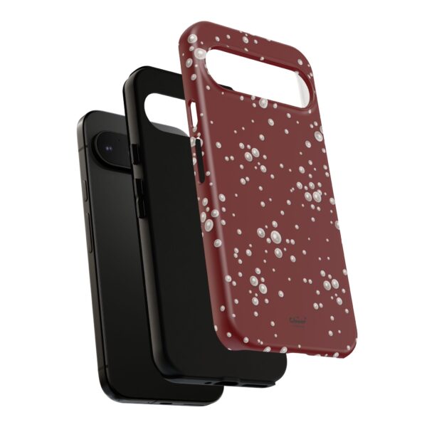 Royal Pearl Pattern Phone Case - Tough Cases for Stylish Protection - Image 134