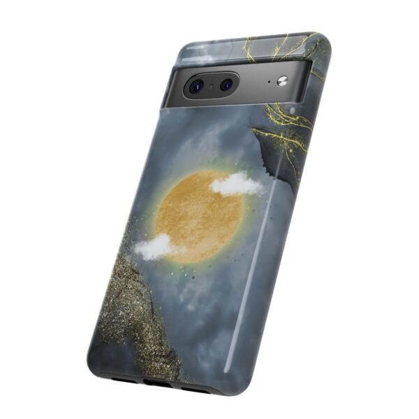 “Light in the Storm” – Sun, Gold, & Grit Tough Phone Case - Image 75