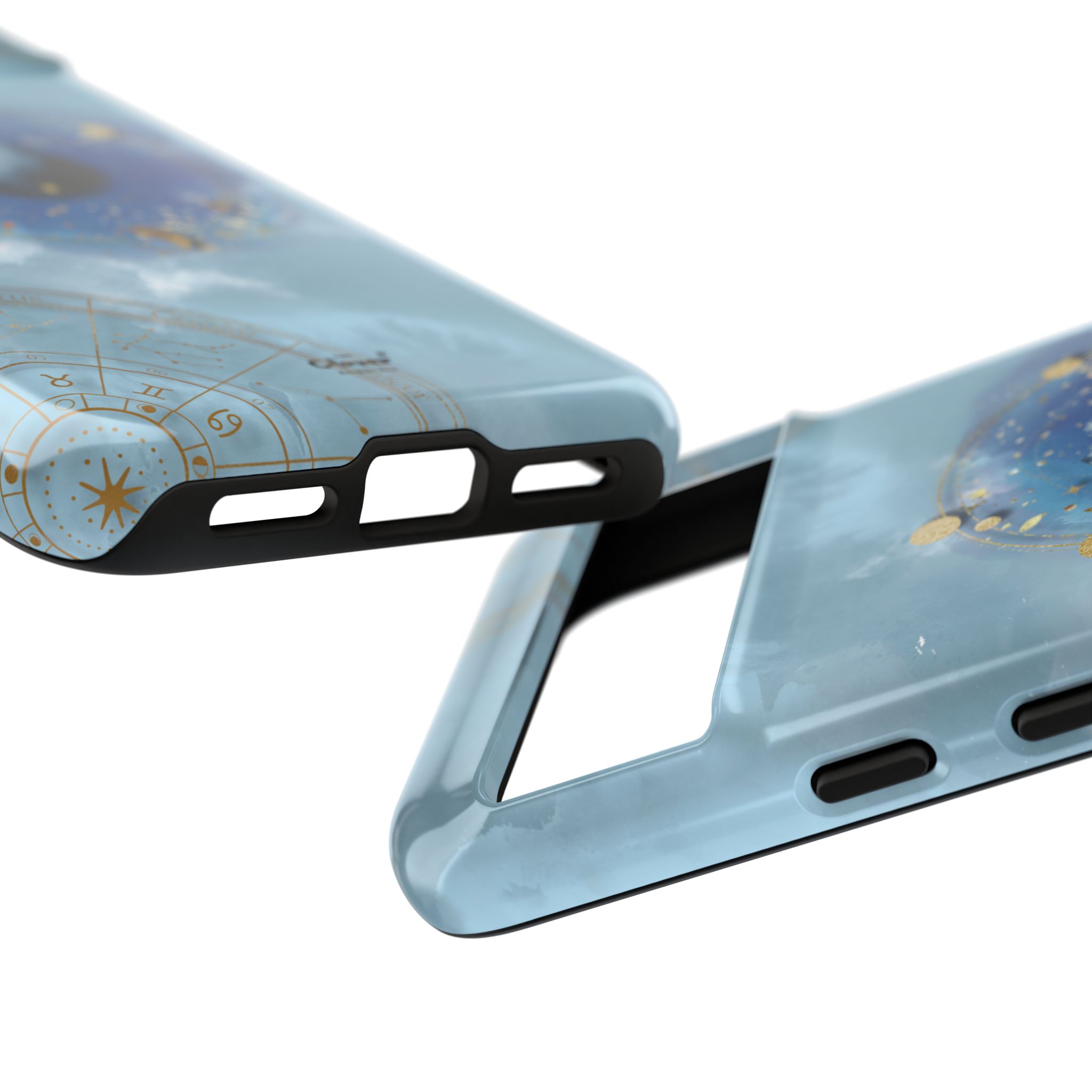 "Celestial Chaos: The Storm Within" Tough Phone Case - Image 112
