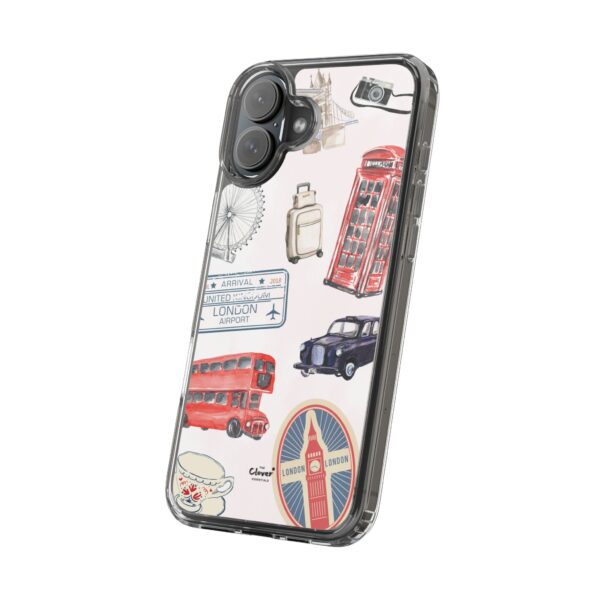 London-Themed Clear Phone Case - Travel Vibes and City Landmarks - Image 73