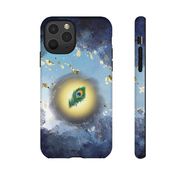 Centered in Chaos – Celestial Feather Tough Phone Case. - Image 9