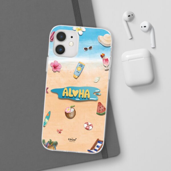 "Aloha" Summer Beach Vibes Flexi Phone Case - Image 36