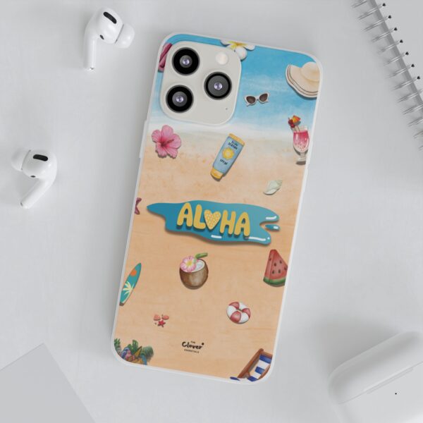 "Aloha" Summer Beach Vibes Flexi Phone Case - Image 85