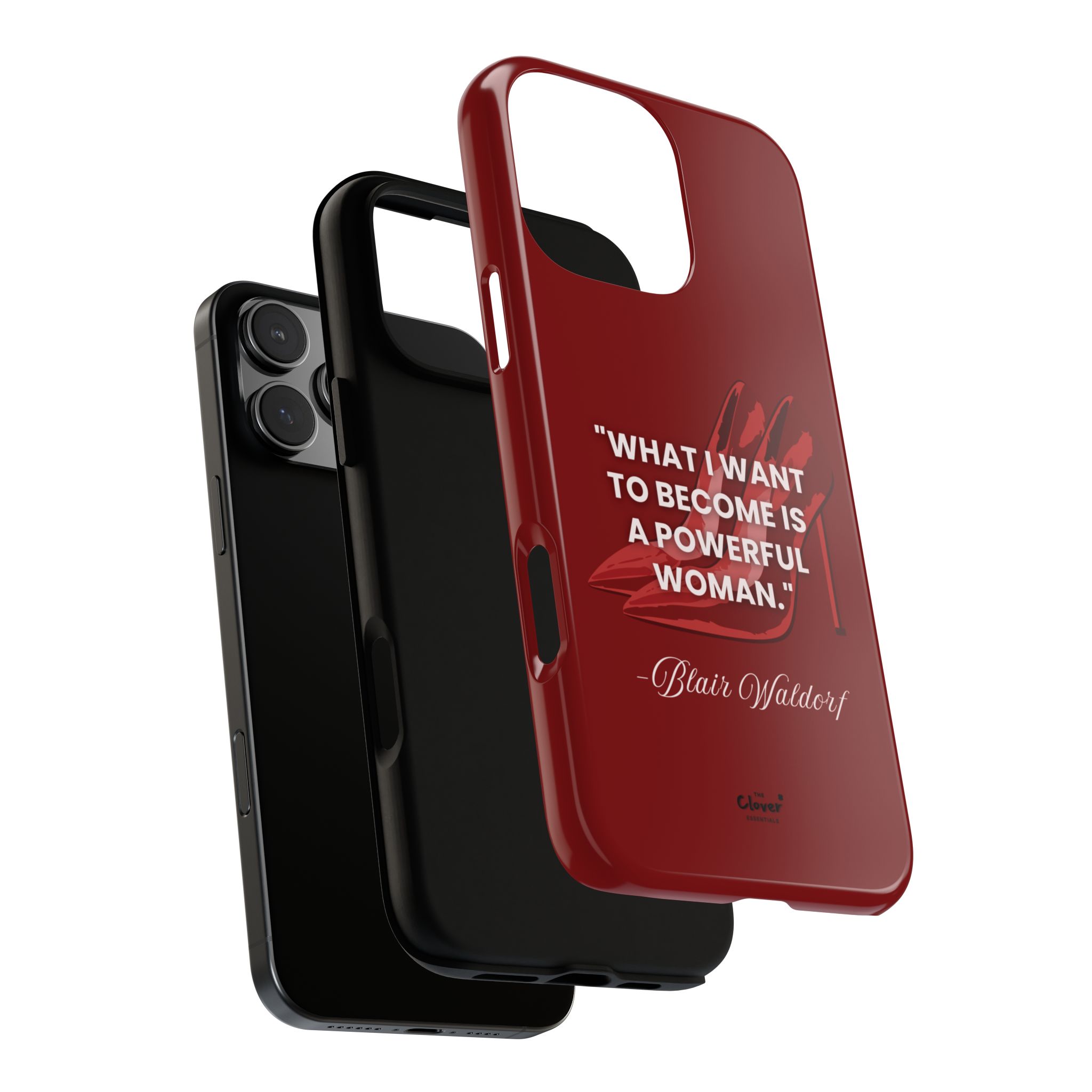 Empowering Tough Phone Case - "What I Want to Become is a Powerful Woman" - Image 3