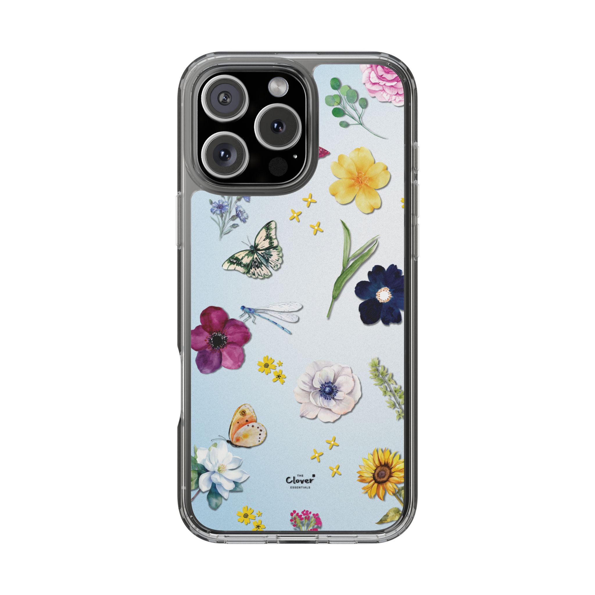 Floral Clear Phone Case - Nature-Inspired Design for Spring & Summer - Image 76