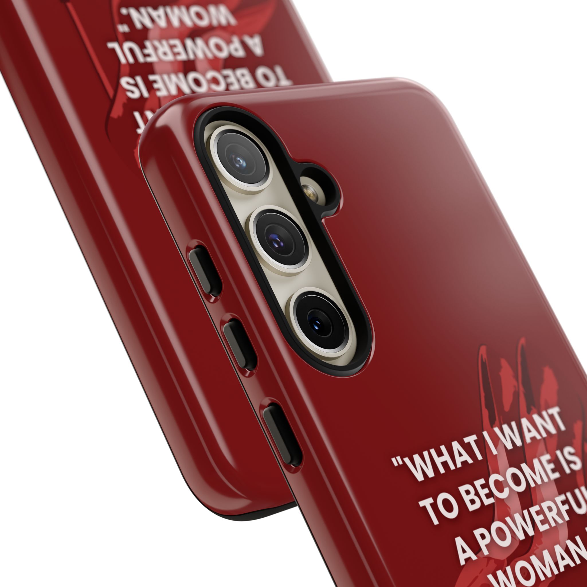 Empowering Tough Phone Case - "What I Want to Become is a Powerful Woman" - Image 99