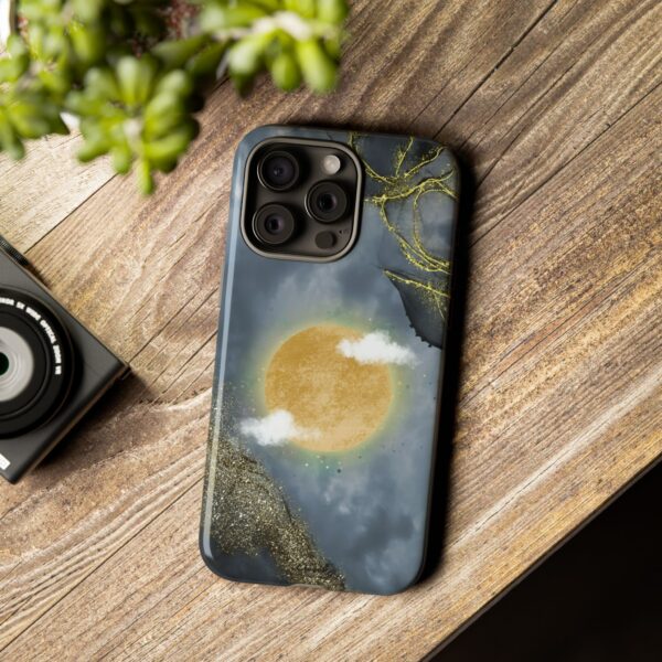 “Light in the Storm” – Sun, Gold, & Grit Tough Phone Case - Image 93