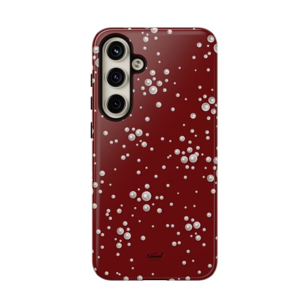 Royal Pearl Pattern Phone Case - Tough Cases for Stylish Protection - Image 95