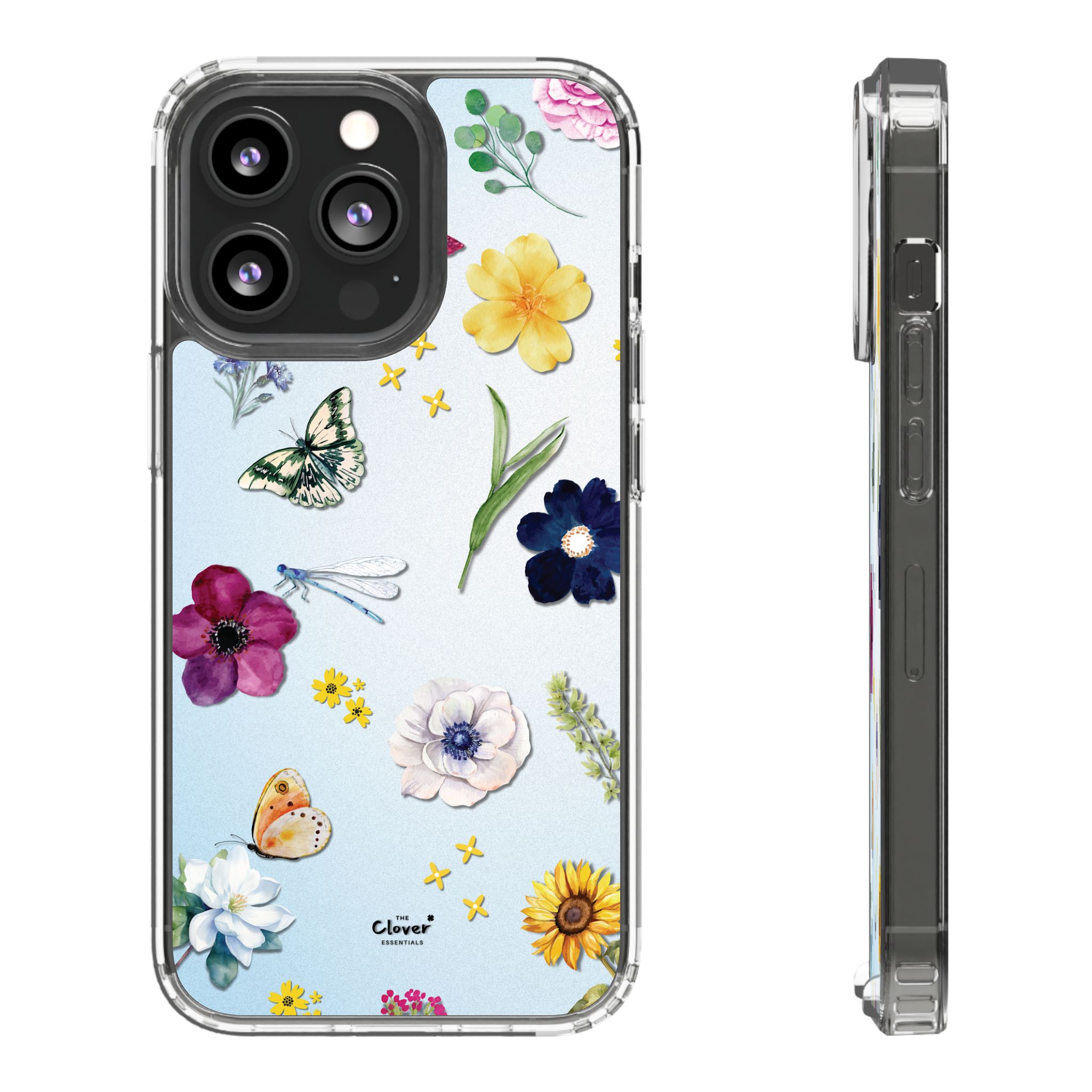 Floral Clear Phone Case - Nature-Inspired Design for Spring & Summer - Image 58