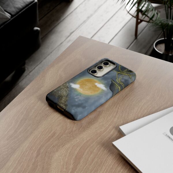 “Light in the Storm” – Sun, Gold, & Grit Tough Phone Case - Image 65
