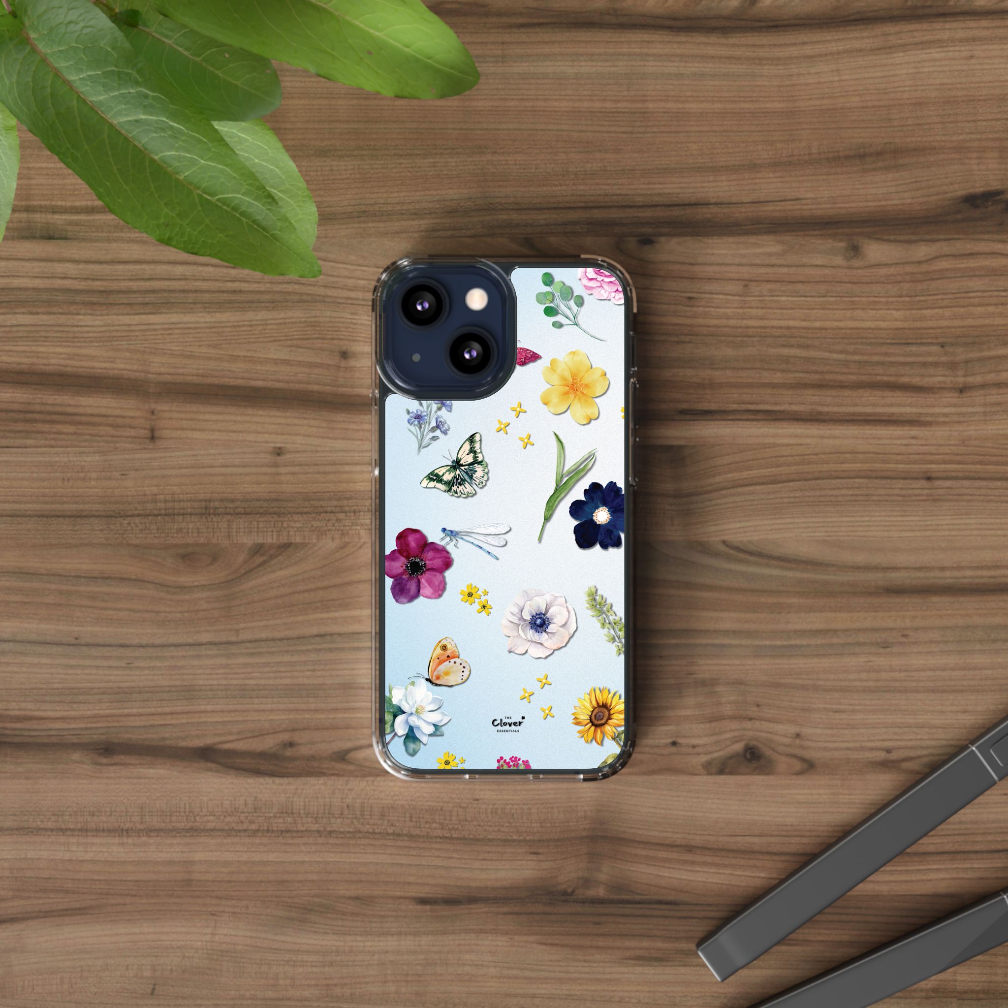 Floral Clear Phone Case - Nature-Inspired Design for Spring & Summer - Image 49