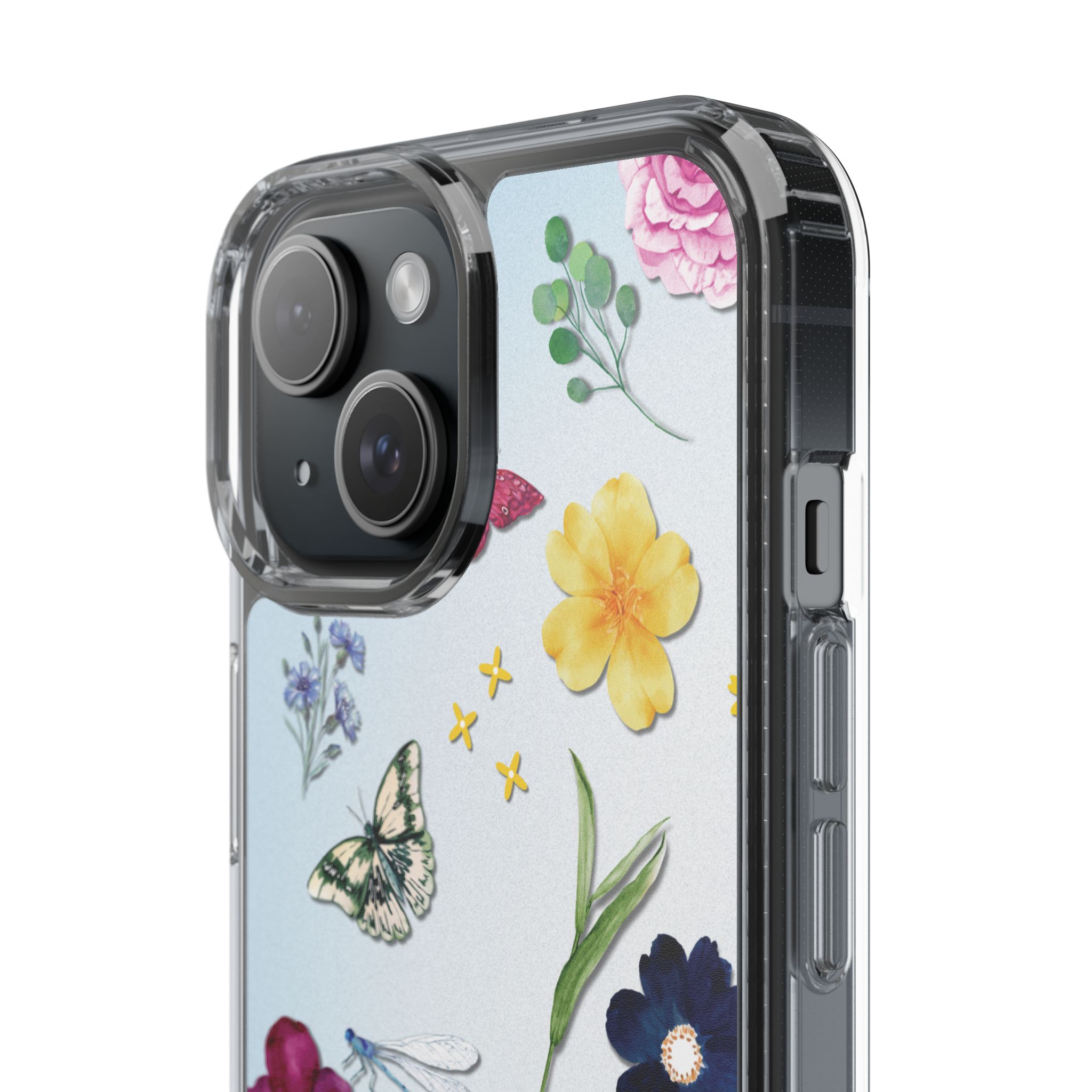 Floral Clear Phone Case - Nature-Inspired Design for Spring & Summer - Image 83