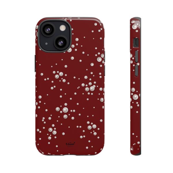 Royal Pearl Pattern Phone Case - Tough Cases for Stylish Protection - Image 17