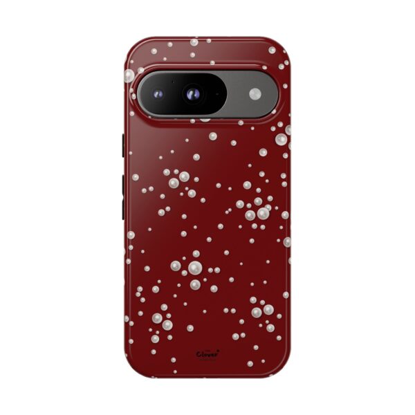 Royal Pearl Pattern Phone Case - Tough Cases for Stylish Protection - Image 123