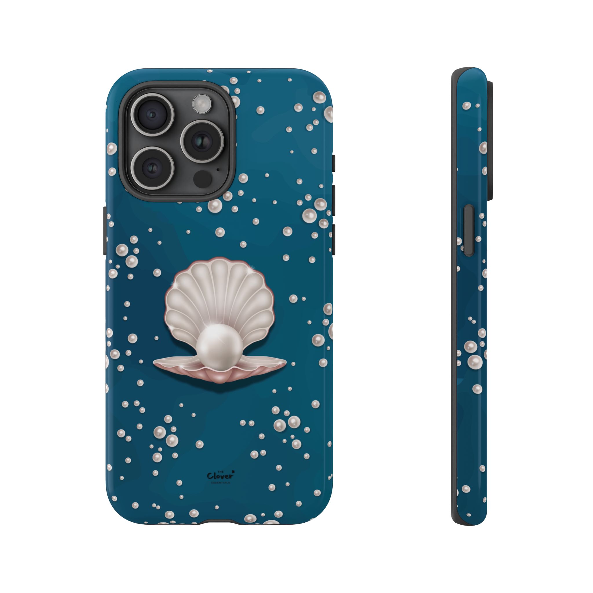 Ocean Princess Pearl Phone Case - Tough Shell with Seaside Design - Image 92