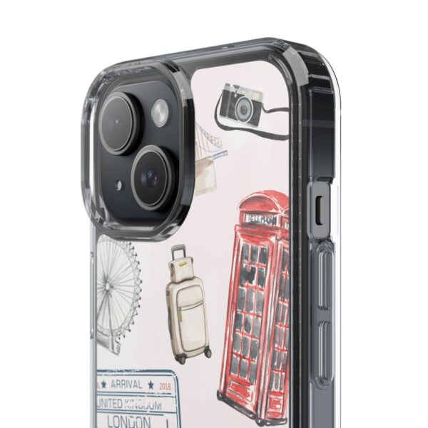 London-Themed Clear Phone Case - Travel Vibes and City Landmarks - Image 83