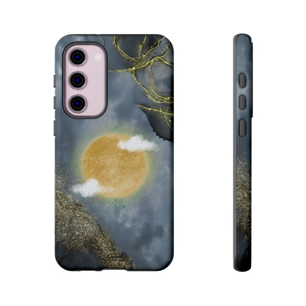 “Light in the Storm” – Sun, Gold, & Grit Tough Phone Case - Image 66