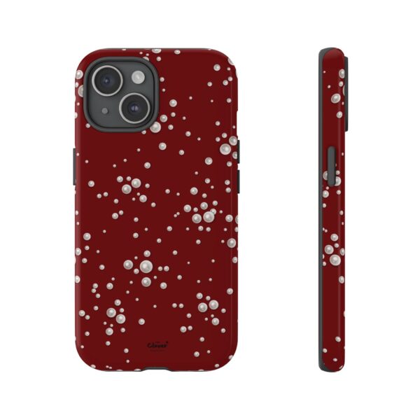 Royal Pearl Pattern Phone Case - Tough Cases for Stylish Protection - Image 79