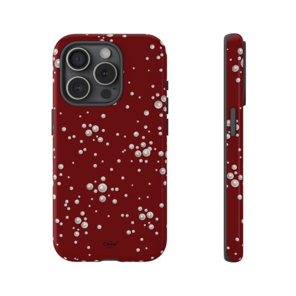 Royal Pearl Pattern Phone Case - Tough Cases for Stylish Protection - Image 85
