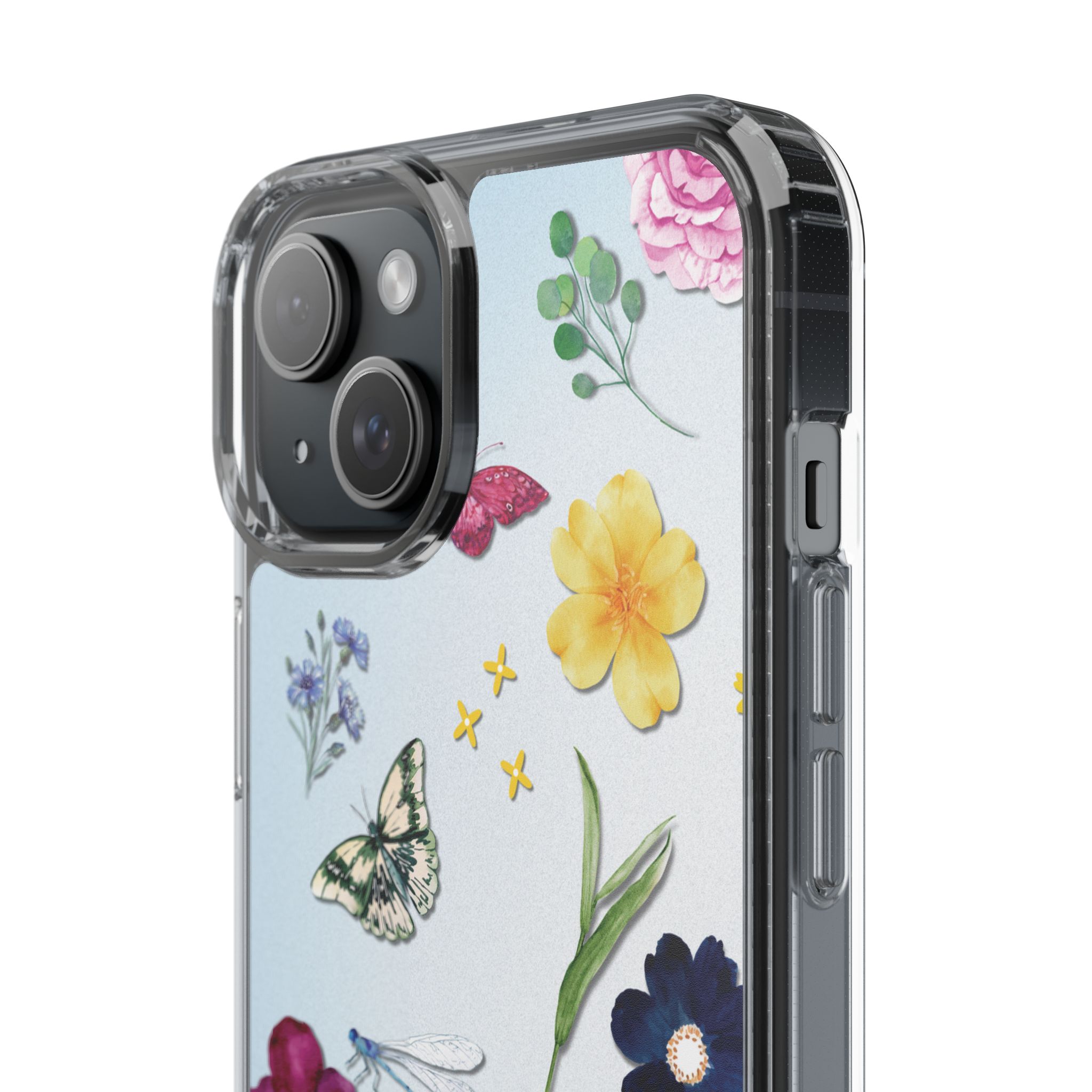 Floral Clear Phone Case - Nature-Inspired Design for Spring & Summer - Image 91