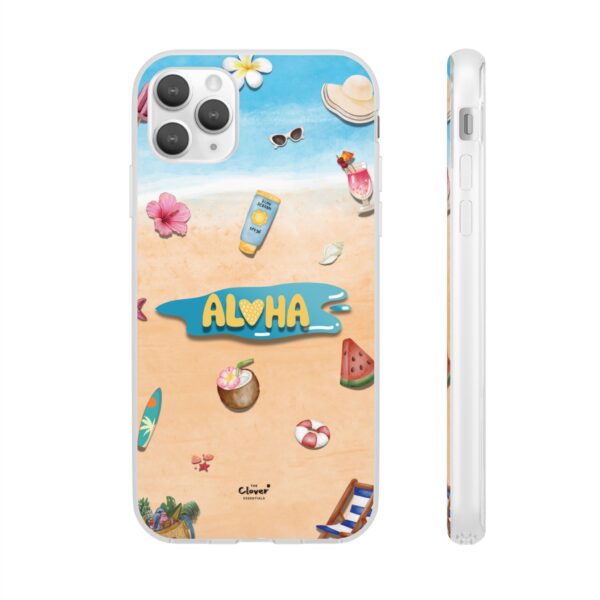 "Aloha" Summer Beach Vibes Flexi Phone Case - Image 38