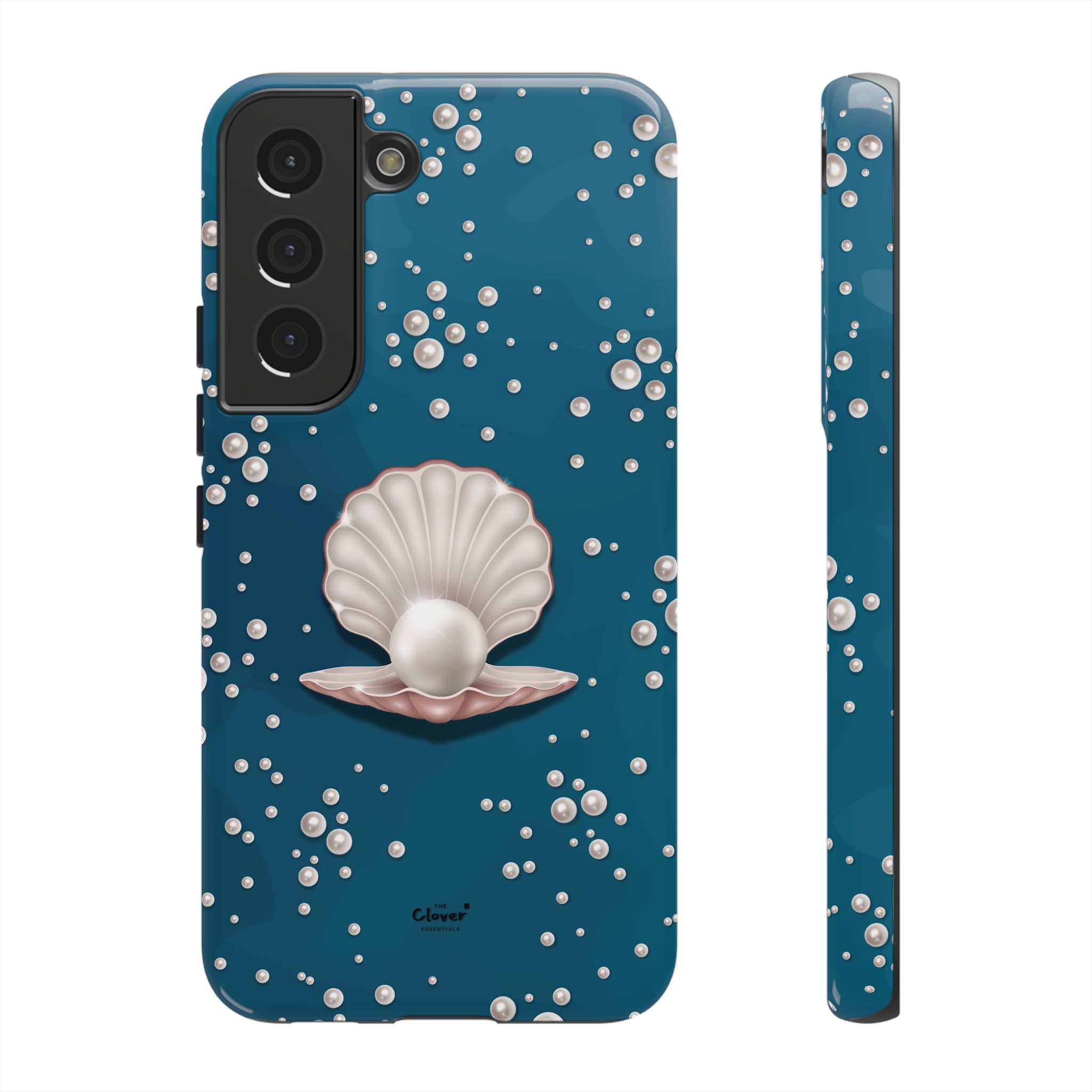 Ocean Princess Pearl Phone Case - Tough Shell with Seaside Design - Image 37