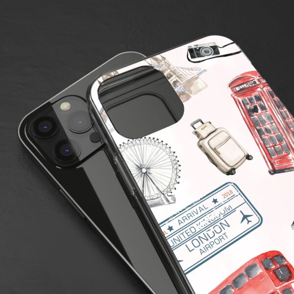 London-Themed Clear Phone Case - Travel Vibes and City Landmarks - Image 10