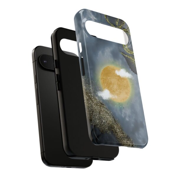 “Light in the Storm” – Sun, Gold, & Grit Tough Phone Case - Image 134