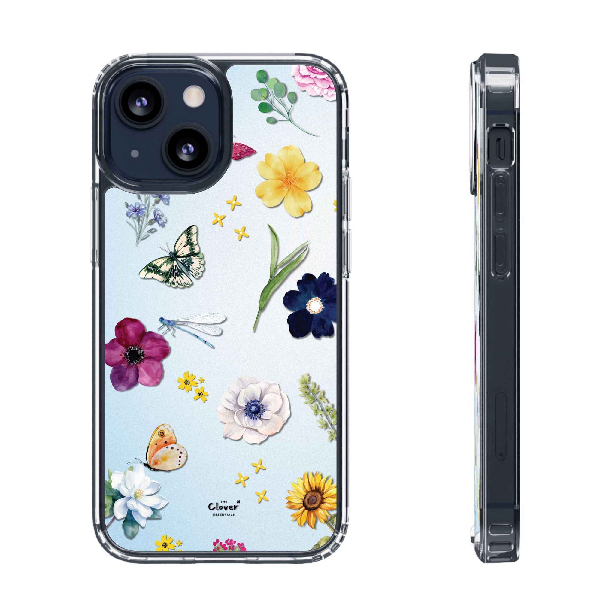 Floral Clear Phone Case - Nature-Inspired Design for Spring & Summer - Image 47