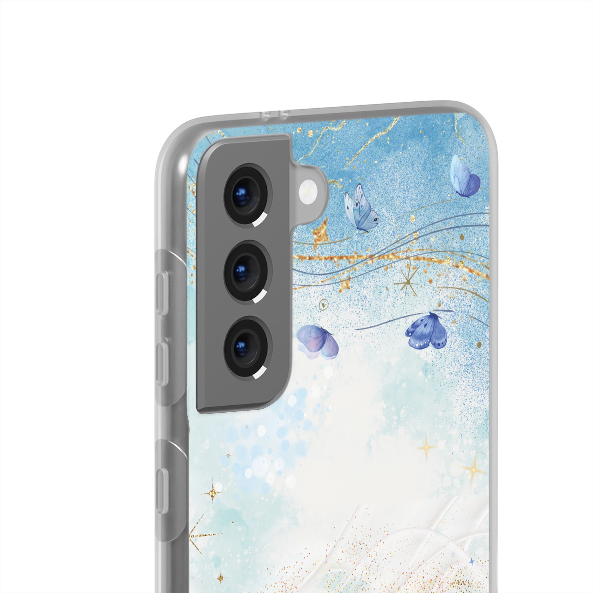 "Live. Flow. Float." — Serene Butterfly Flexi Phone Case - Image 103