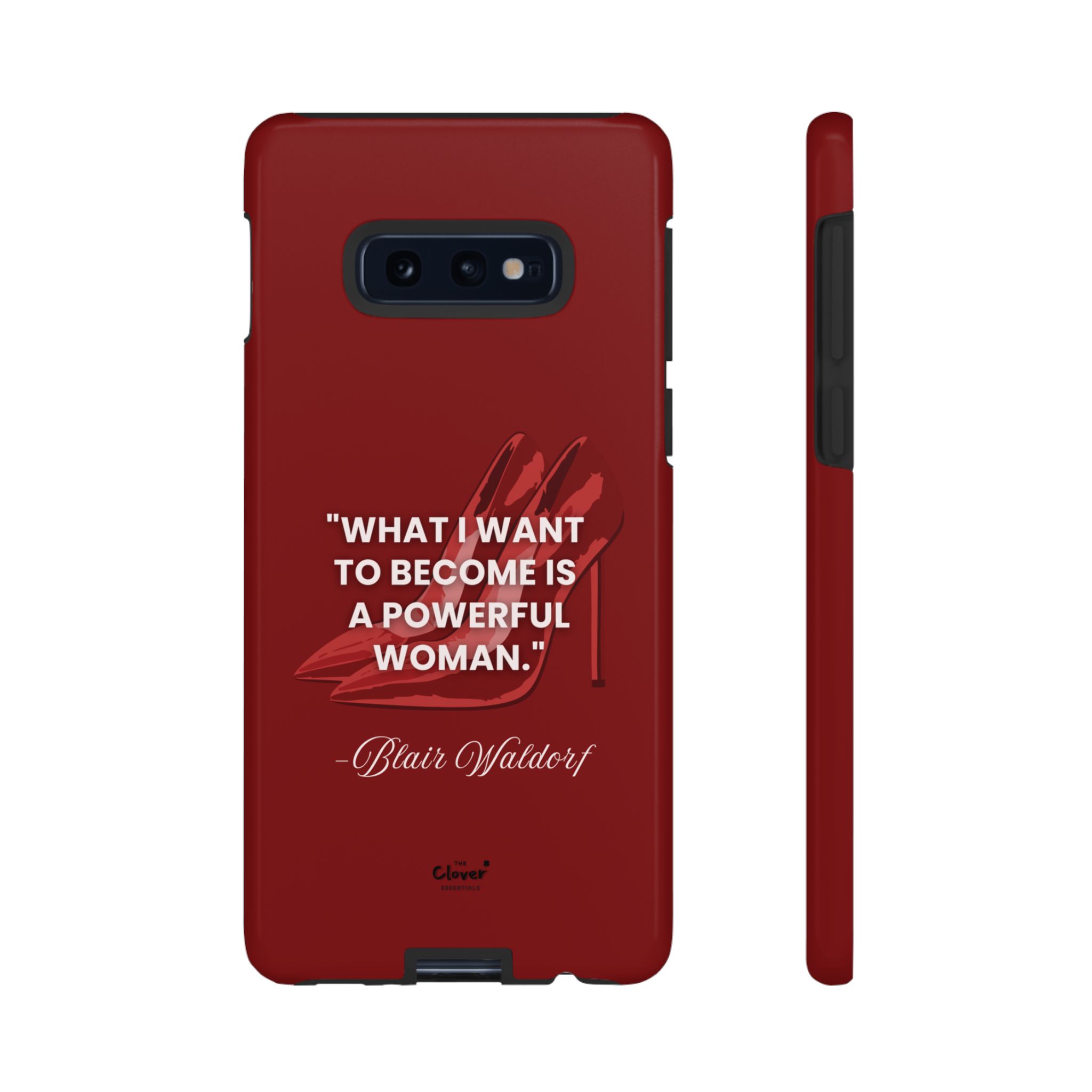 Empowering Tough Phone Case - "What I Want to Become is a Powerful Woman" - Image 5